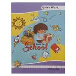 Quickwork Ranka Multicolor Square Line Regular Notebook 172 Pages (18 x 24 cm) - Buy 1 @50%