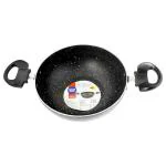 Home One Black Nonstick Special Deal Deep Kadai 20 cm