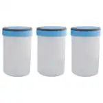 Home One Plastic Assorted Ringo Container ( Set of 3 ) 1950 ml