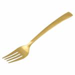 Home One Stainless Steel Gold Fork With PVD Coating 19 cm
