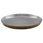 Home one Rose gold PVD Coating Stainless Steel Plate 30 cm