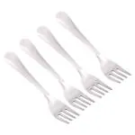 Home One Apple Stainless Steel Baby Fork (Set of 4)