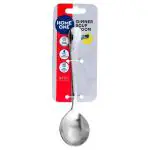 Home One Apple Stainless Steel Dinner Soup Spoon (Set of 2)