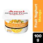 Amul Mango Stirred Fruit Yogurt 100 g (Cup)