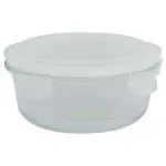 Home One Lock In Lock Round Glass Container 620 ml