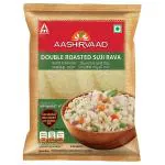Aashirvaad MP Wheat Double Roasted Suji Rava 1 kg