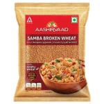 Aashirvaad Khapli Wheat Samba Rava 500 g