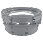 Borosil Klip-N-Store Plus Glassware Round Container with Lid 400 ml