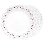Corelle White Vitrelle Glass Dinner Plate Crown 110 (26 cm)