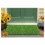 Status Artificial Grass Mat, Floor Mat, Door Mat Natural Green - Doormat (15 x 23 Inch)