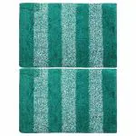 Status Cotton Water Absorbing Door Mat (38X58cm)(Green+Green)