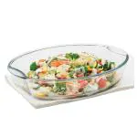 Borosil Oval Glass Baking Dish 2.5 L