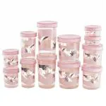 Mastercook Ebiza Pink Plastic Container 9.65 L (12 pcs)