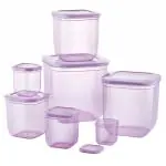 Mastercook Promax Purple Square Plastic Container (7 pcs)