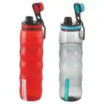 Mastercool Multicolor Plastic Water Bottle 1 L (2 pcs)