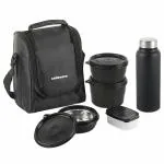 Celloware MF All-In-One Stainless Steel Lunch Box (Set Of 5)