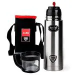 Cello Instyle Silver Stainless Steel Double Walled Vaccum Flask 500 ml