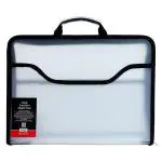 Saya Multi-Function Assorted Polypropylene Sheet Zipper Case - Design / Colour may vary