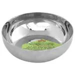 Kitchen Essential Silver Stainless Steel JK Halwa Plate No 5 (10 cm)