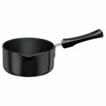 Hawkins Futura 1.5 Litre Saucepan, Hard Anodised Sauce Pan, Induction Saucepan, Small Sauce Pan, Black (IAS15)