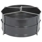 Hawkins Black Aluminium Two Dish Set 17.1 cm (ADS5)