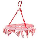 Homestyle Plastic Round Clip Hanger 36 pcs