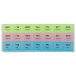 Soham Housewares 3 Weeks Pill Box