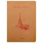 Paperkraft A5 Brown City Unruled Note Book 176 Pages