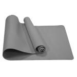 Status Yoga Mat Grey Color, Anti Skid, Cushioned, Textured Yoga Mat, 4mm Thick