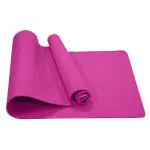 Status Yoga Mat Pink Color, Anti Skid, Cushioned, Textured Yoga Mat, 4mm Thick