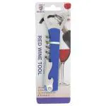 JB Blue & Silver Steel Bottle Opener