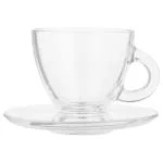 Lav Roma Glass Tea Cup Set 410 ml (Set of 12)