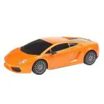 Frendo Remote Control Car High Speed Orange Car |C-Type Rechargeable Car for Kids 1:24 Scale