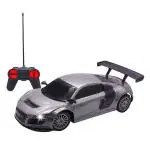 Frendo Remote Control Car High Speed Grey Car |C-Type Rechargeable Car for Kids 1:24 Scale
