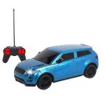 Frendo Remote Control Car High Speed Blue Car |C-Type Rechargeable Car for Kids 1:24 Scale