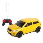 Frendo Remote Control Car High Speed Yellow Car |C-Type Rechargeable Car for Kids 1:24 Scale
