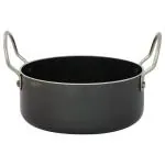 Macclite Black Stainless Steel Alpha Non-Stick Mini Soup Pan 14 cm