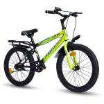 East Coast Georgia 20T Kids Cycle (5 to 9 Years) Dual Shade (Black/Green)