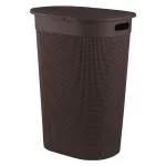 Kuber Industries Brown Laundry Bin Bucket 55 L