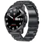 Fire-Boltt Dagger BSW149 Stainless Steel Smart Watch, Luxe Black