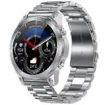 Fire-Boltt Dagger BSW149 Stainless Steel Smart Watch, Luxe Silver