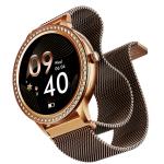boAt Enigma RS32 Women Smartwatch with 3.35 cm (1.32 inch) HD Display, Bluetooth Calling, Luxurious Metal Design, Upto 7 Days Battery, Functional Crown, 100+ Watch Faces, IP67 Water Resistant (Diamond)