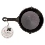 Aarogyam Pre-seasoned Cast Iron Skillet Induction Base Fry Pan