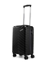 Stony Brook by Nasher Miles Valley Hard-sided Co-extrusion Polycarbonate Cabin Black 20 inch |55cm Trolley Bag