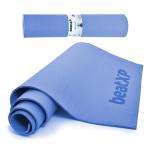 beatXP 4mm EVA Yoga Mat for Women & Men | Textured Surface | Extra Thick | High Resilience Exercise Mat for Meditation | Floor & Gym Fitness Workout Mat |Blue|, Yoga Mats