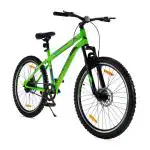 Urban Terrain Cycle MTB Bolt 26T Single Speed, Front & Rear Disc Break, Front Suspension UT5000S26 Green