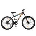 Urban Terrain Cycle MTB Bolt 26T Single Speed, Front & Rear Disc Break, Front Suspension UT5001S26 Black