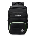 Stony Brook by Nasher Miles Aurora Black Green Laptop Backpack 40 L