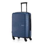 Stony Brook by Nasher Miles Crescent Hard-Sided Polypropylene Cabin Navy Blue 55cm Trolley Bag