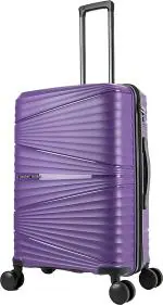 Nasher Miles Mumbai Hard-Sided Polypropylene Cabin Luggage Purple 20 inch |55cm Trolley Bag